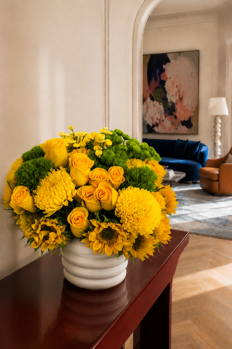 Shades of Yellow Garden Residential