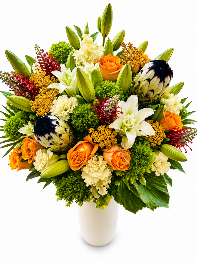Hamptons Summer Garden – Premium Deluxe Arrangement