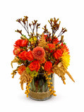 Intercontinental Garden's Golden Ember Arrangement