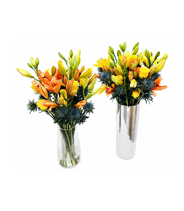 Lily Garden – Premium Deluxe Arrangement