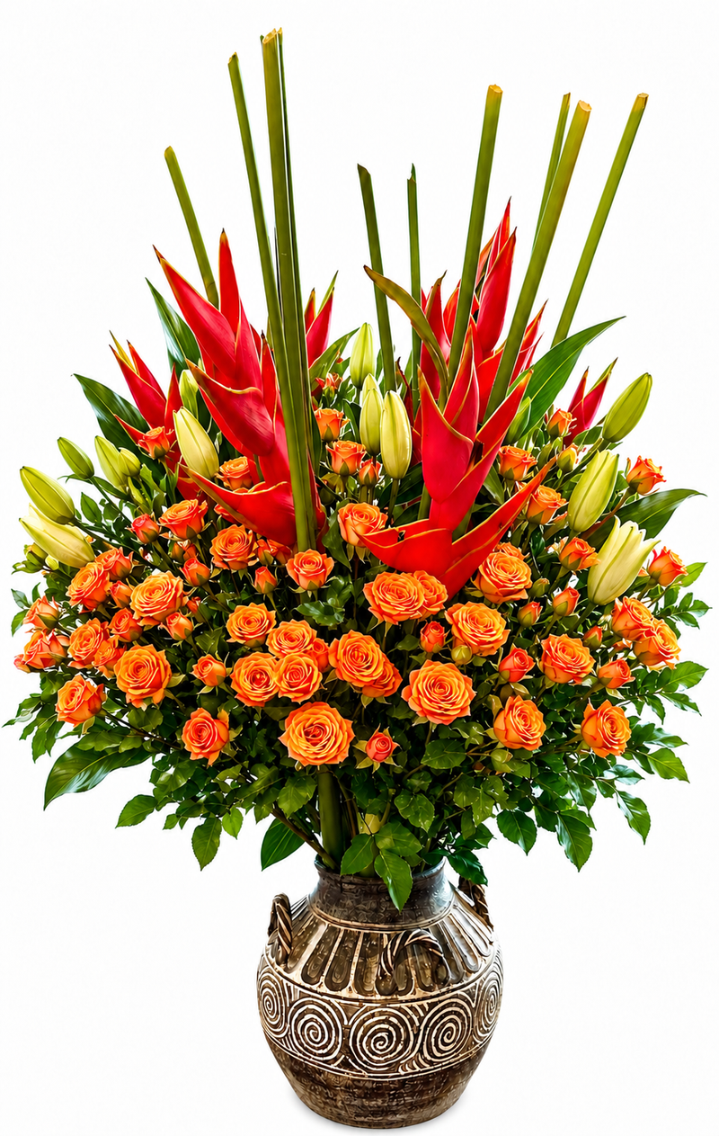 Tropical Garden – Premium Deluxe Arrangement